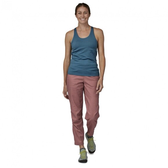 Patagonia Hampi Rock Pants Women's Size 10 Pink Hemp Joggers Hike Trail - Picture 10 of 10
